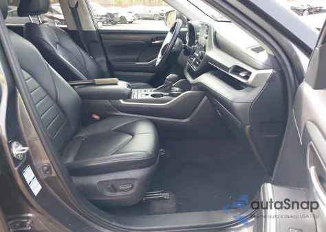 2021 Toyota Highlander Xle из США, поврежденный, VIN 5TDGZRBH6MS075994